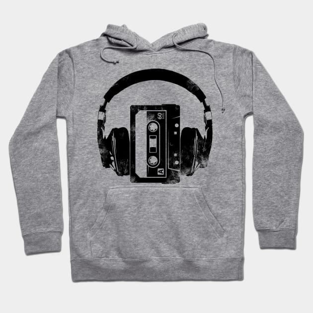 Music retro style Hoodie by clingcling